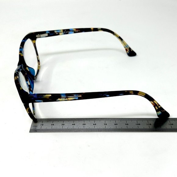 Cinzia Eyeglass Frames CIN 5075 Blue Teal Tortoise/Gold Cat Eye 53 [] 15 140 - Picture 11 of 11
